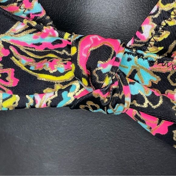 Victoria’s Secret Paisley Colorful Halter 2 Piece Bikini Size XS - Picture 6 of 11